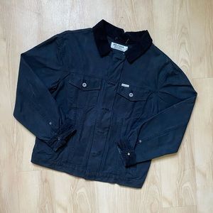 Iron & Resin waxed canvas trucker jacket. Medium.